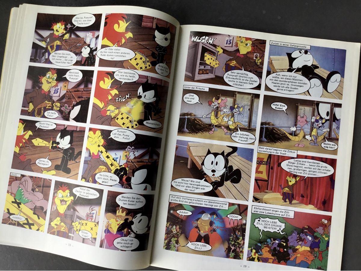 Fumetti: FELIX der Kater | Comic Heft Nr. 4 - 1989 – Usato da Eggersriet venduto da Wiese61 5