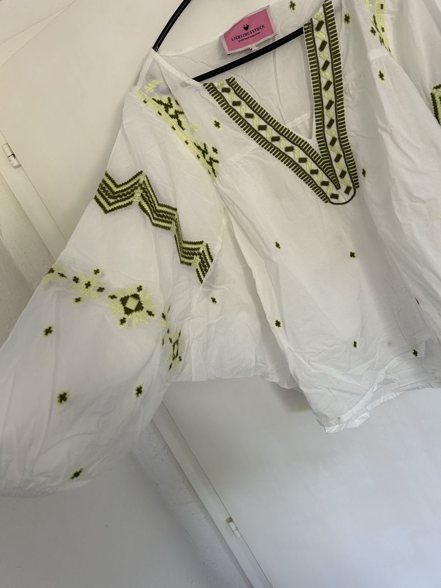 Lieblingsstück Camicette: Tunika-Bluse Lieblingsstück 36 neu – Nuovo (secondo la descrizione) da Wohlen b. Bern venduto da Honeypie 1