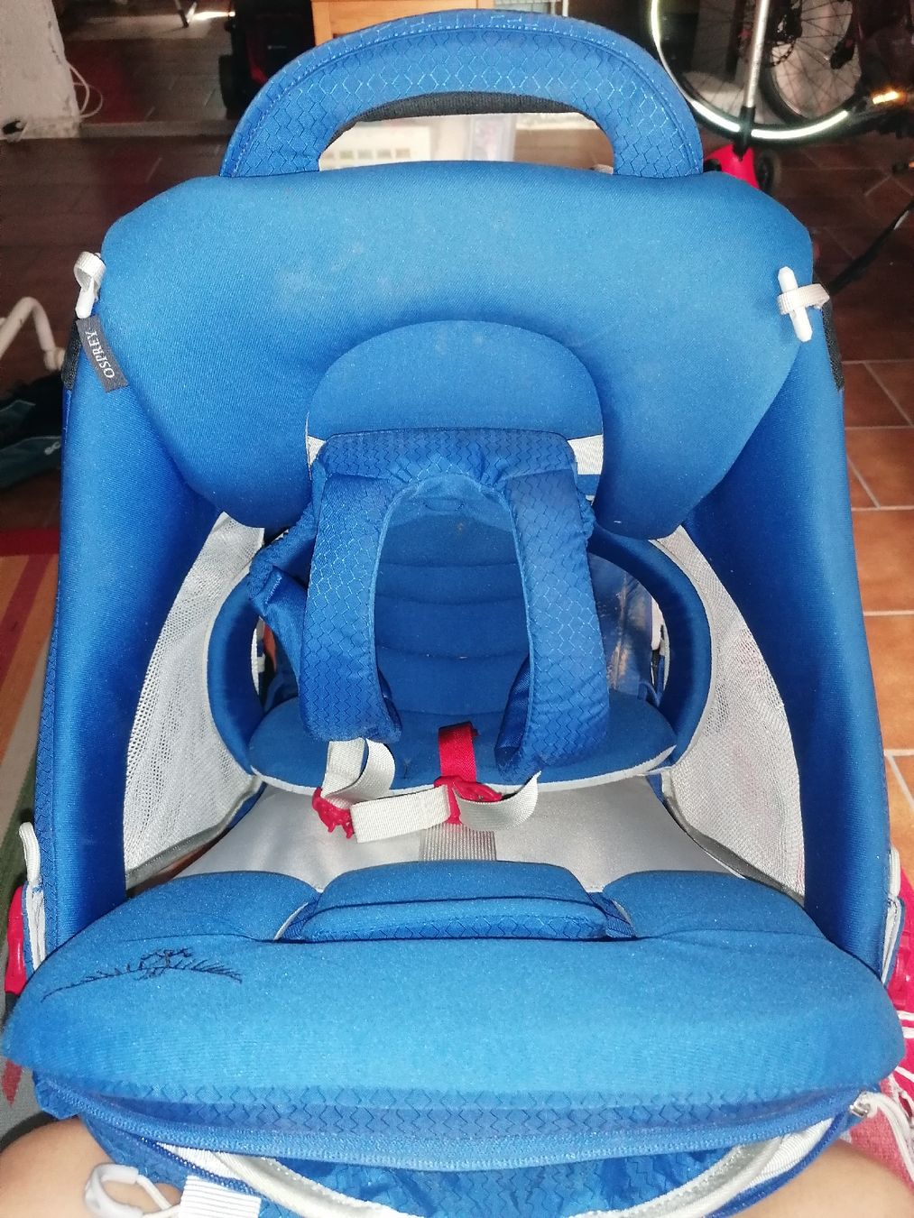 Osprey Zaini: Osprey Poco Plus zaino porta bimbo blu. – Usato da Cadro venduto da AndreaDelMarum 2