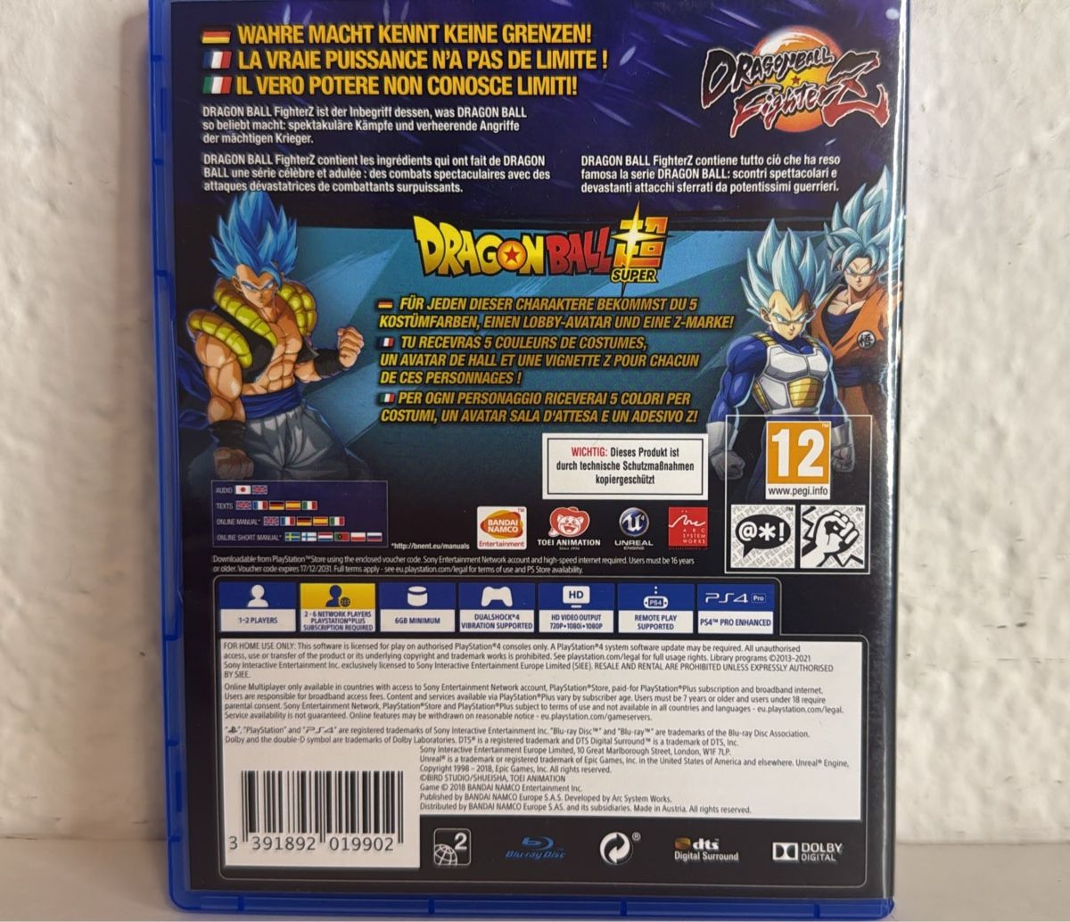 Sony Giochi: Dragon Ball FighterZ - PS4/PS5 Game – Usato da Ehrendingen venduto da bubulence 1