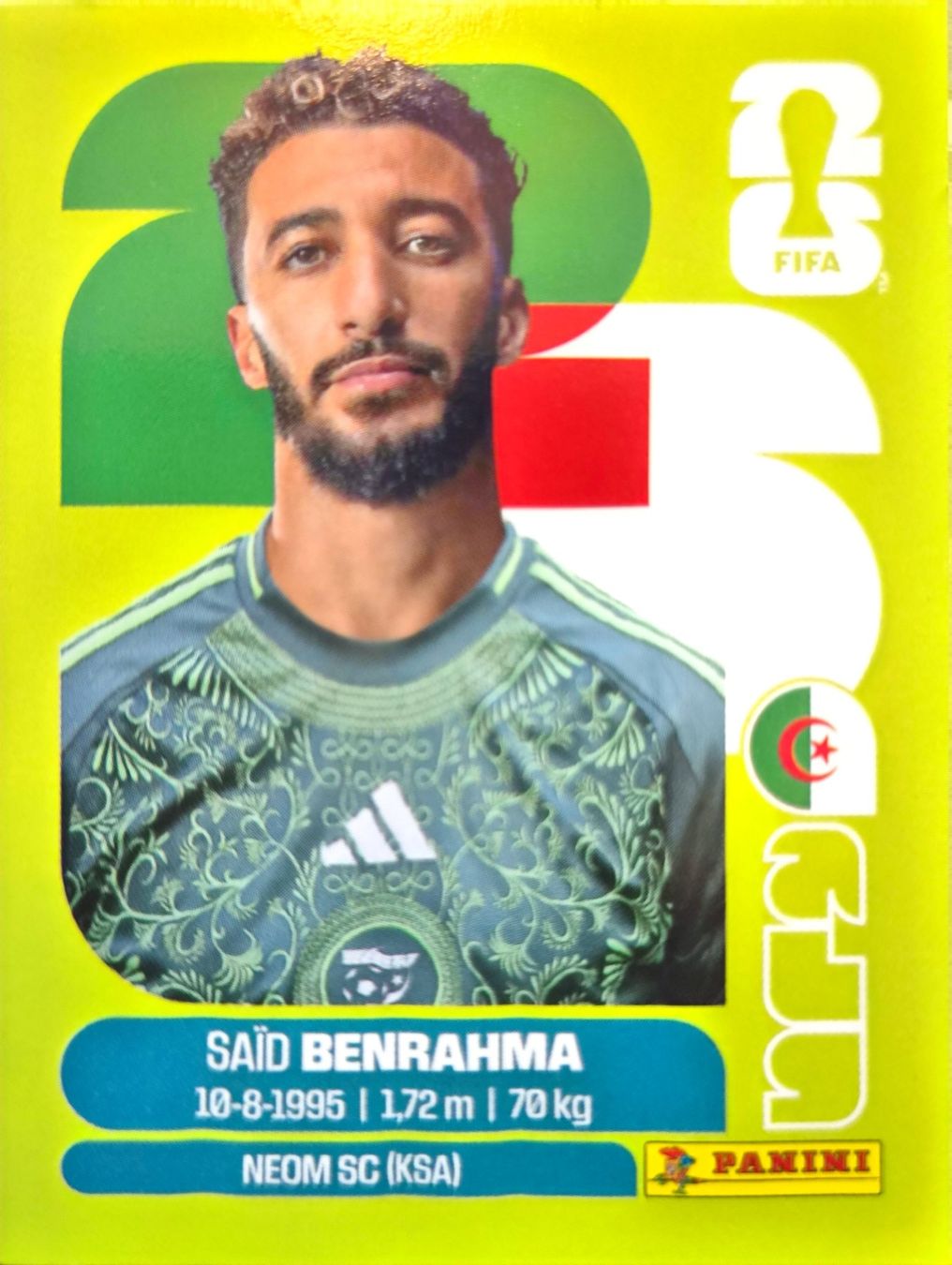 Panini Sammelbilder & Trading cards: Carte FIFA World Cup 2026 ALG 16 – Gebraucht aus Clarens von rim_g98y