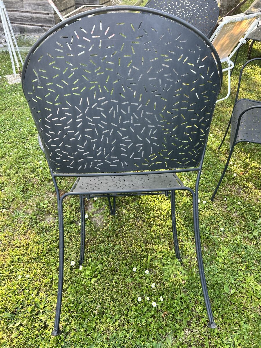 Fermob Set di tavolo e panche: Salon de jardin Fermob – Usato da Lully VD venduto da Garance040 3