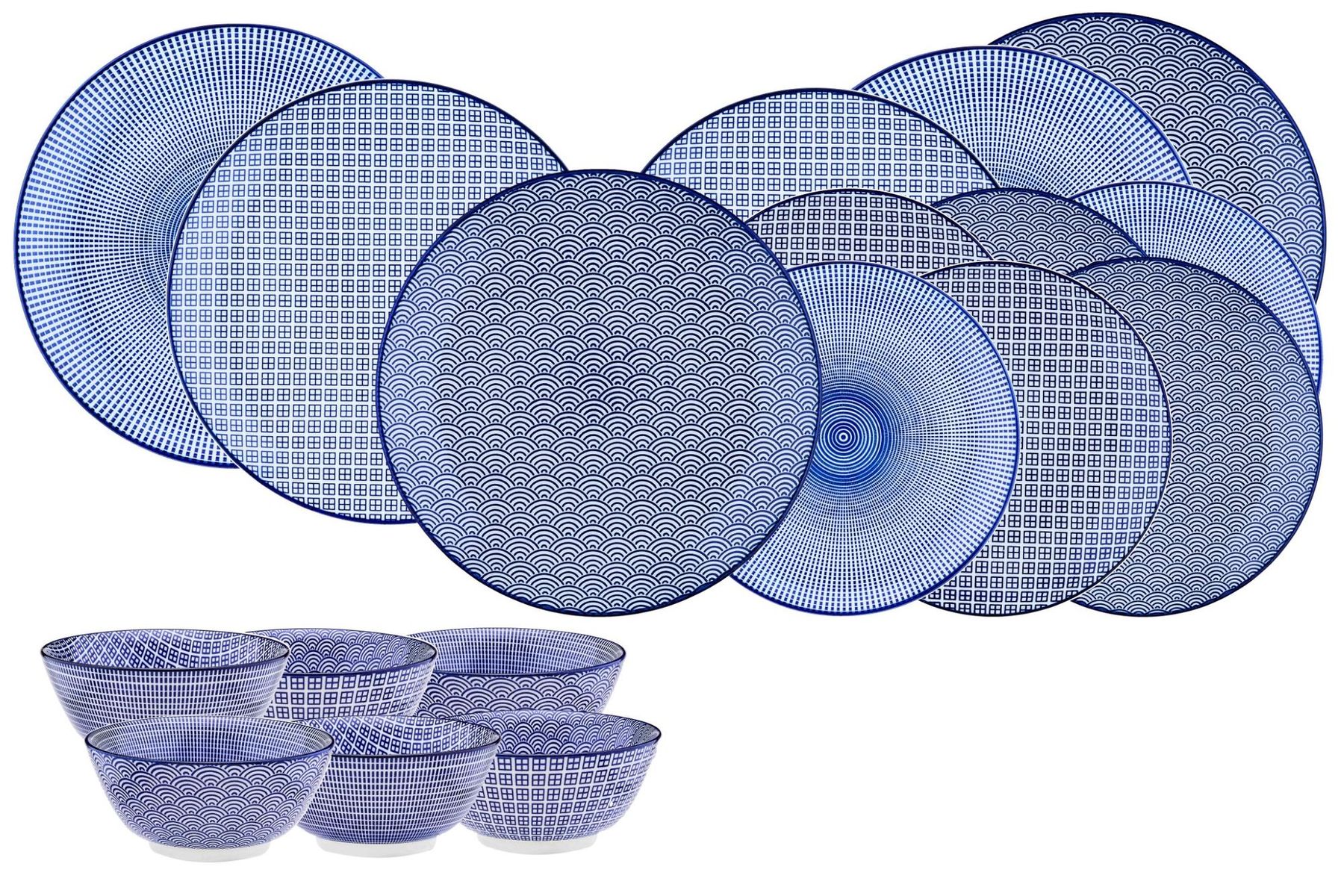 Set di piatti: Geschirr-Set PATTERN – Nuovo e nell'imballaggio originale da Bremgarten AG venduto da simpliCH