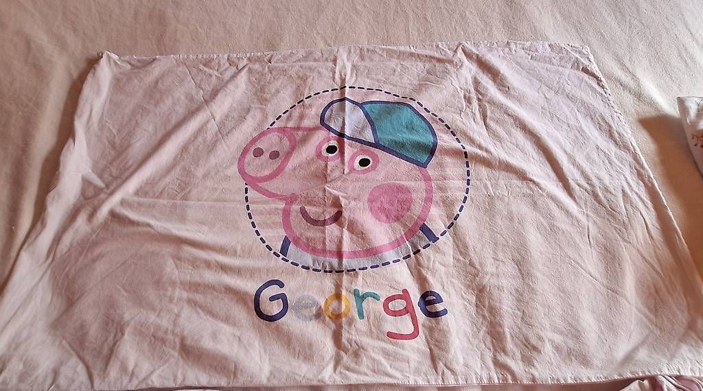 Biancheria da letto: Parure de lit réversible Peppa Pig et George – Nuovo (secondo la descrizione) da La Chaux-de-Fonds venduto da kellina 1