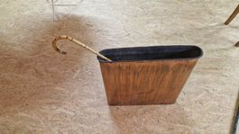 Kupferdekoration flach antik gebrauchter Zustand