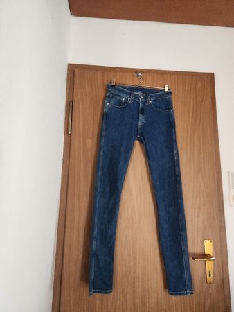 Jeans Calvin Klein femme skinny bleu taille M