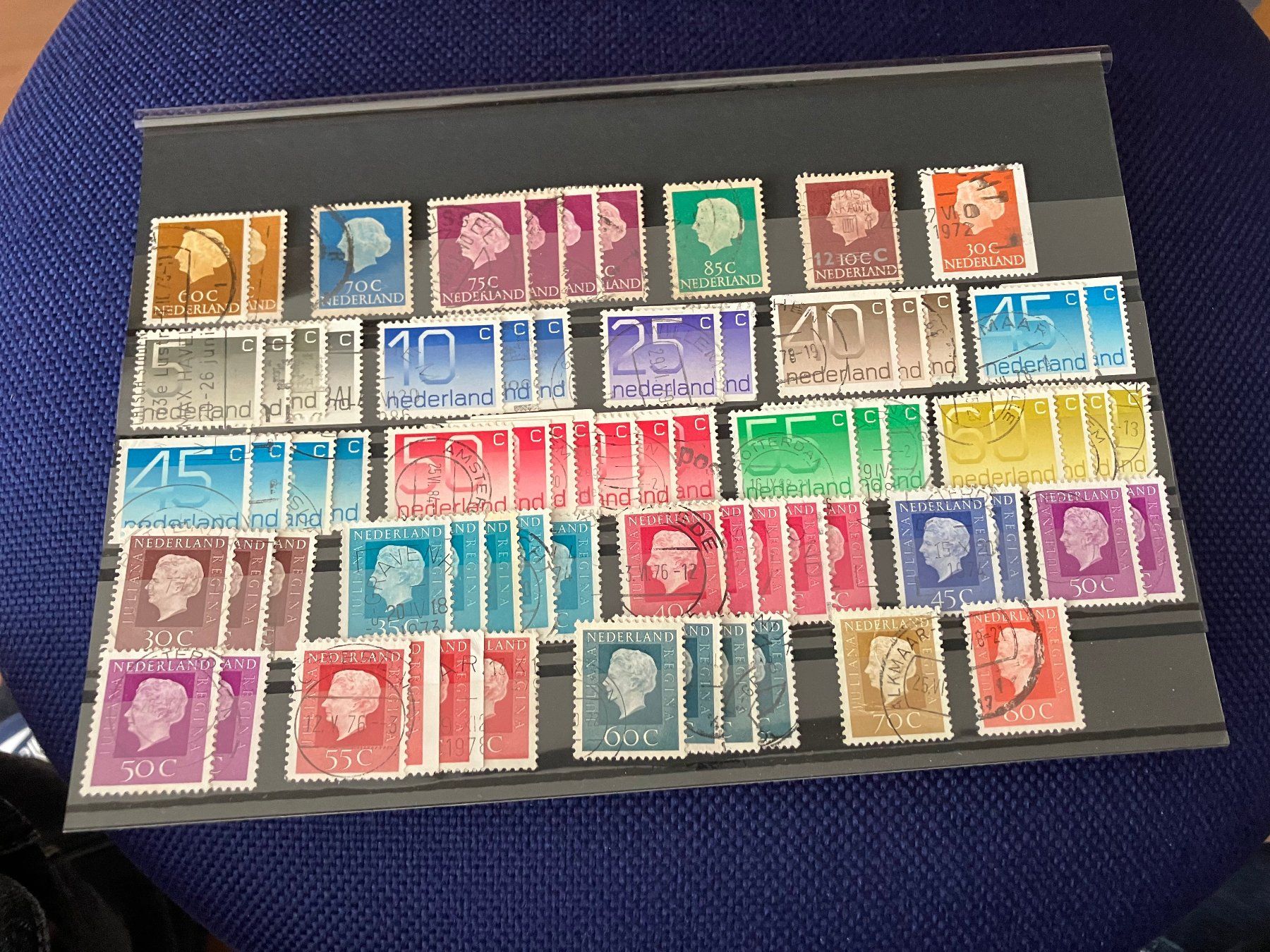 Alle Briefmarken: Briefmarken Niederlande – Gebraucht aus Bolligen von Isebo 2