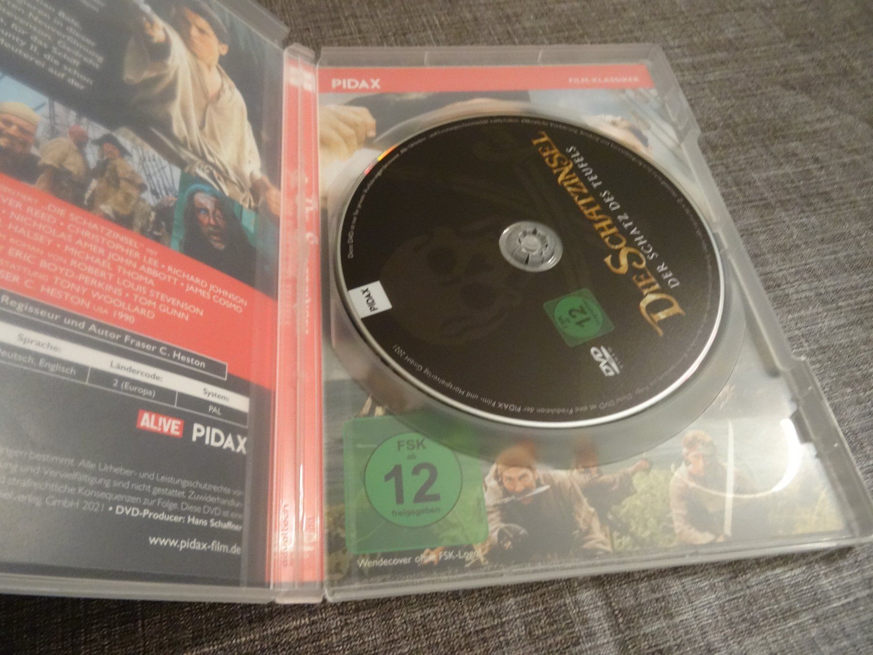 Tutti i DVDs: DVD Die Schatzinsel Der Schatz des Teufels – Usato da Olten venduto da Disc-Verkauf 1
