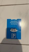 Parkscheibe mit Zeitangabe