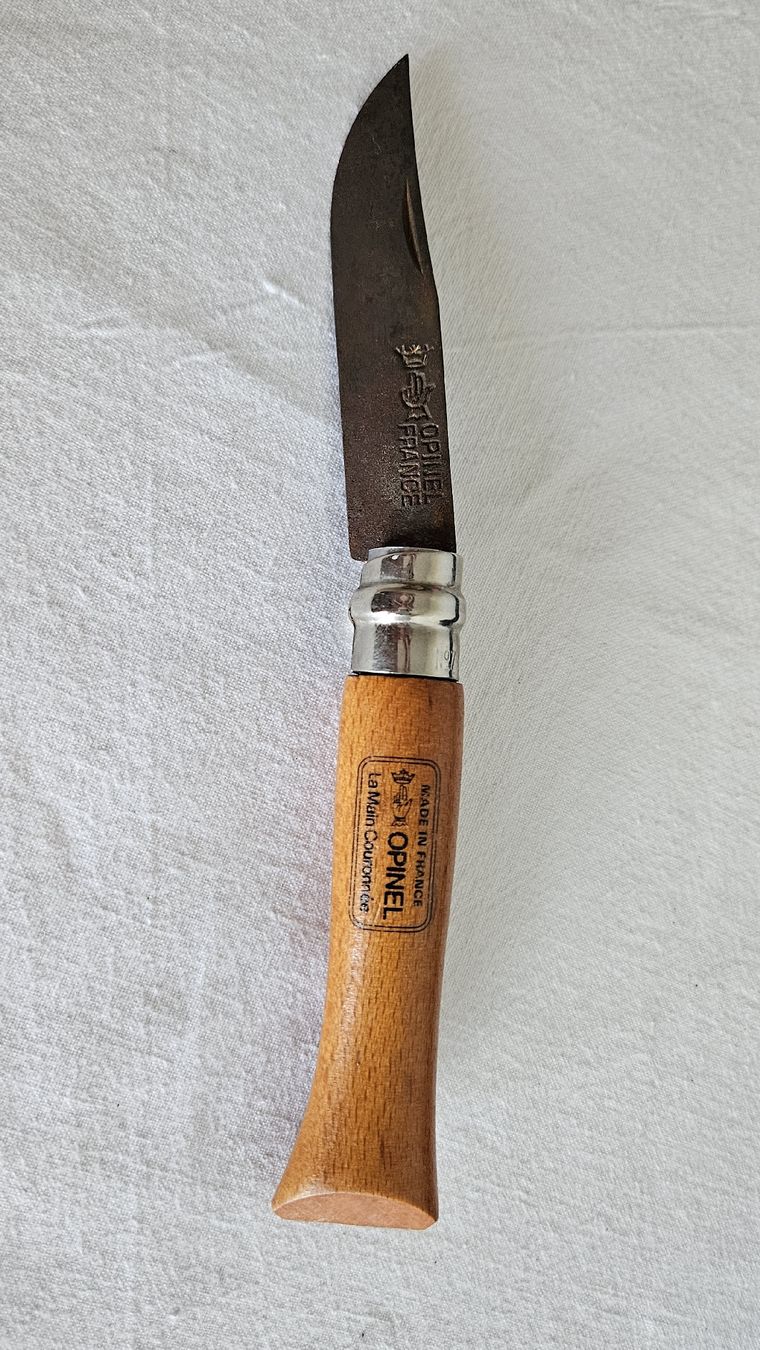 Opinel Coltelli tascabile: Vintage Opinel Sackmesser Klassiker No.8 – Usato da Ettingen venduto da samiba 5