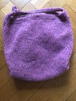 Broke + Schön Teddy-Tasche Violett/Pink – Flauschig