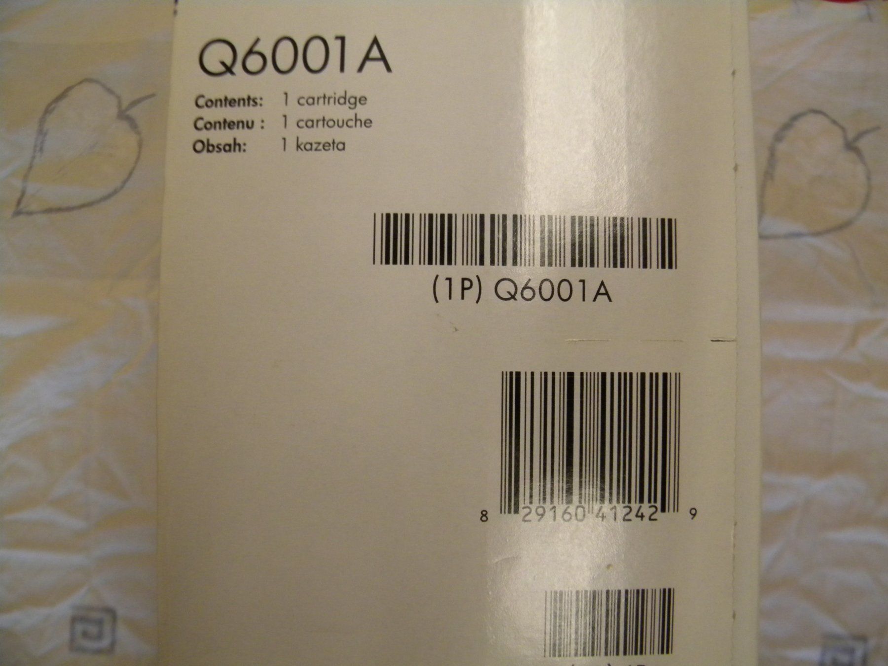Hewlett Packard Cartucce per stampanti & toner: Q6001A  124A – Nuovo e nell'imballaggio originale da Bühler venduto da Wini100 2