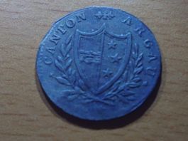 Aargau: 1/2 Batzen 1807
