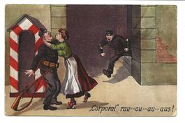 Militär - Humor - Jux - Korporal raus ! Feldpost - Bat. 83