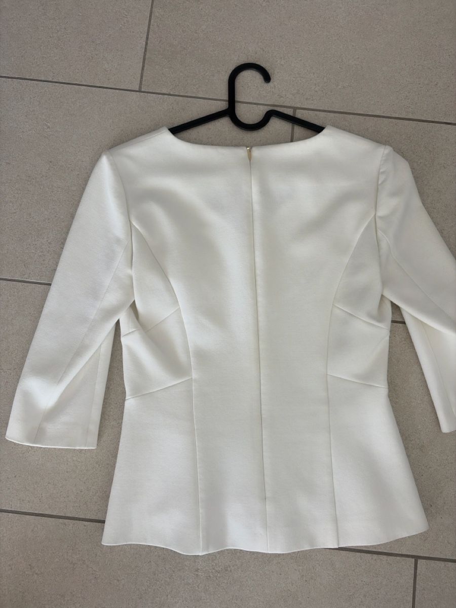 Hugo Boss Top: Hugo Boss Peplum Oberteil Weiss Gr. 36 Business Elegant – Nuovo (secondo la descrizione) da Wallisellen venduto da Lan_82sz 2