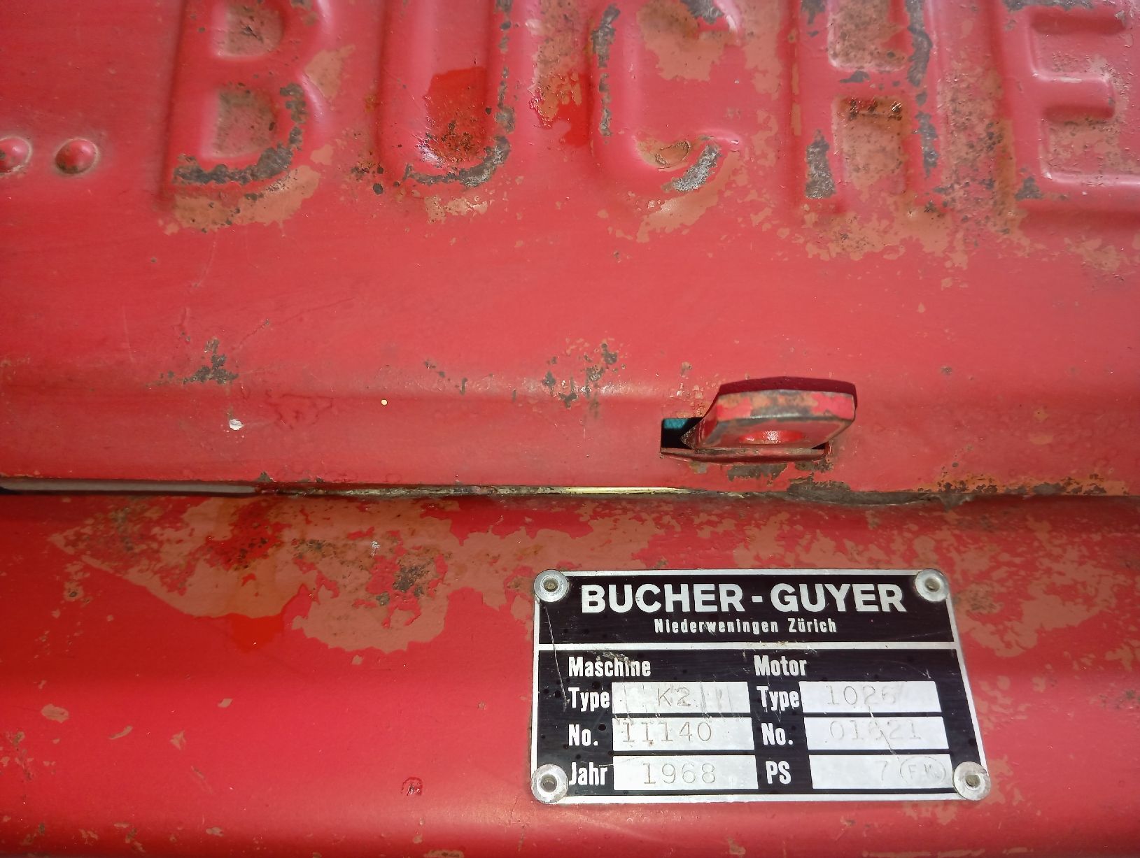 Bucher Toutes les machines: motormäher – Défectueux à Wattenwil par a84k 5
