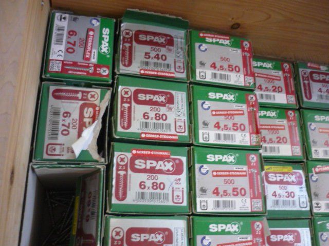 Spax Tutti gli attrezzi: Palett Schrauben SPAX Pan Head Spanplattenschrauben – Nuovo (secondo la descrizione) da Belp venduto da Polexli 2