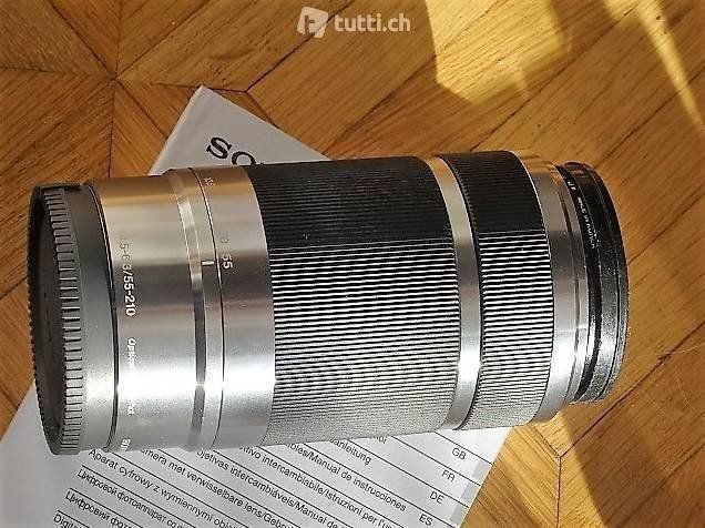 Sony Obiettivi: Sony SEL55-210MM f/4.5-6.3 OSS E-Mount – Usato da Buttisholz venduto da buttiholli