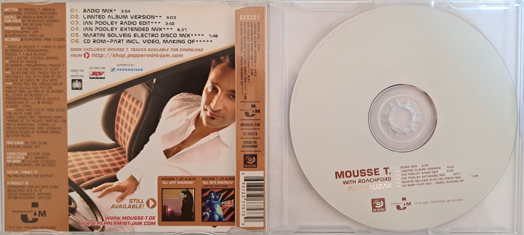 CDs: Mousse. T | Single-CD | Pop Muzak – Gebraucht aus Tenniken von mik_6mxg 3