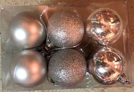 Weihnachten Christbaum Kugeln Silber Christ Baum Glanz