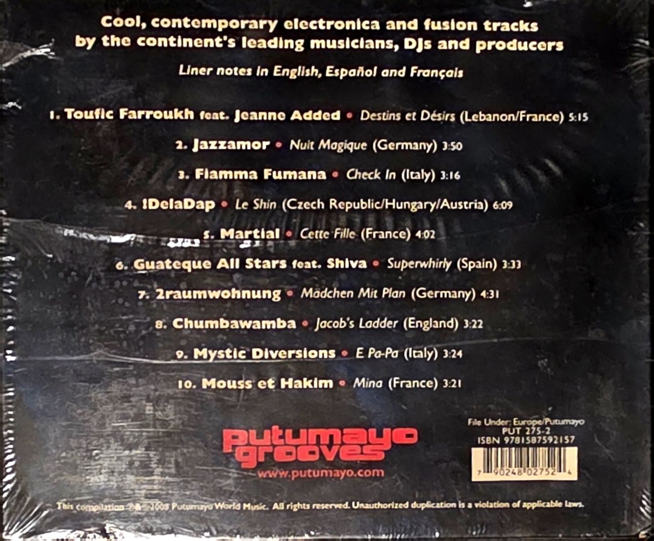 CD: CD Putumayo Euro Groove Compilation neu eingeschweisst – Nuovo e nell'imballaggio originale da Bremgarten AG venduto da lijanne8 1