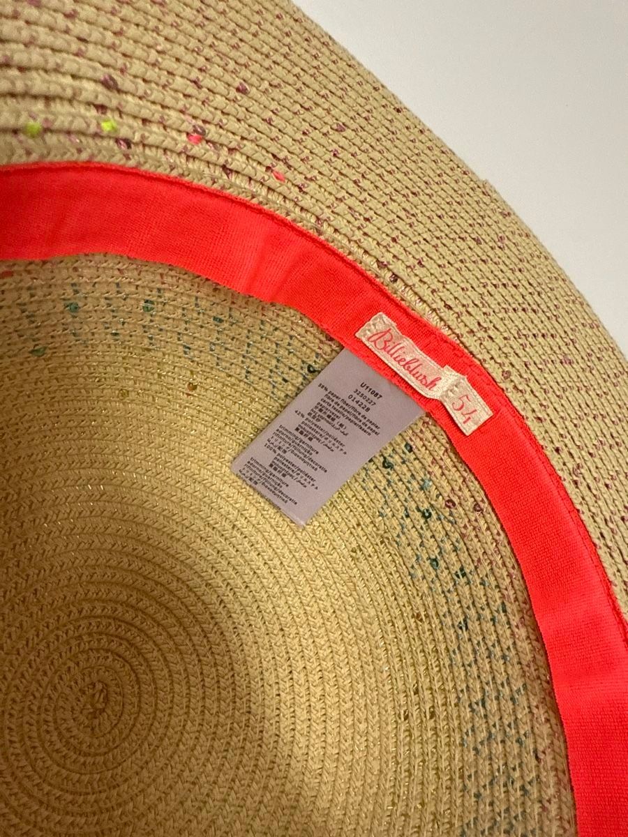 Altro abbigliamento per bambina: Billieblush Sommerhut, Grösse 54 – Nuovo e nell'imballaggio originale da Russikon venduto da izumi2010 1