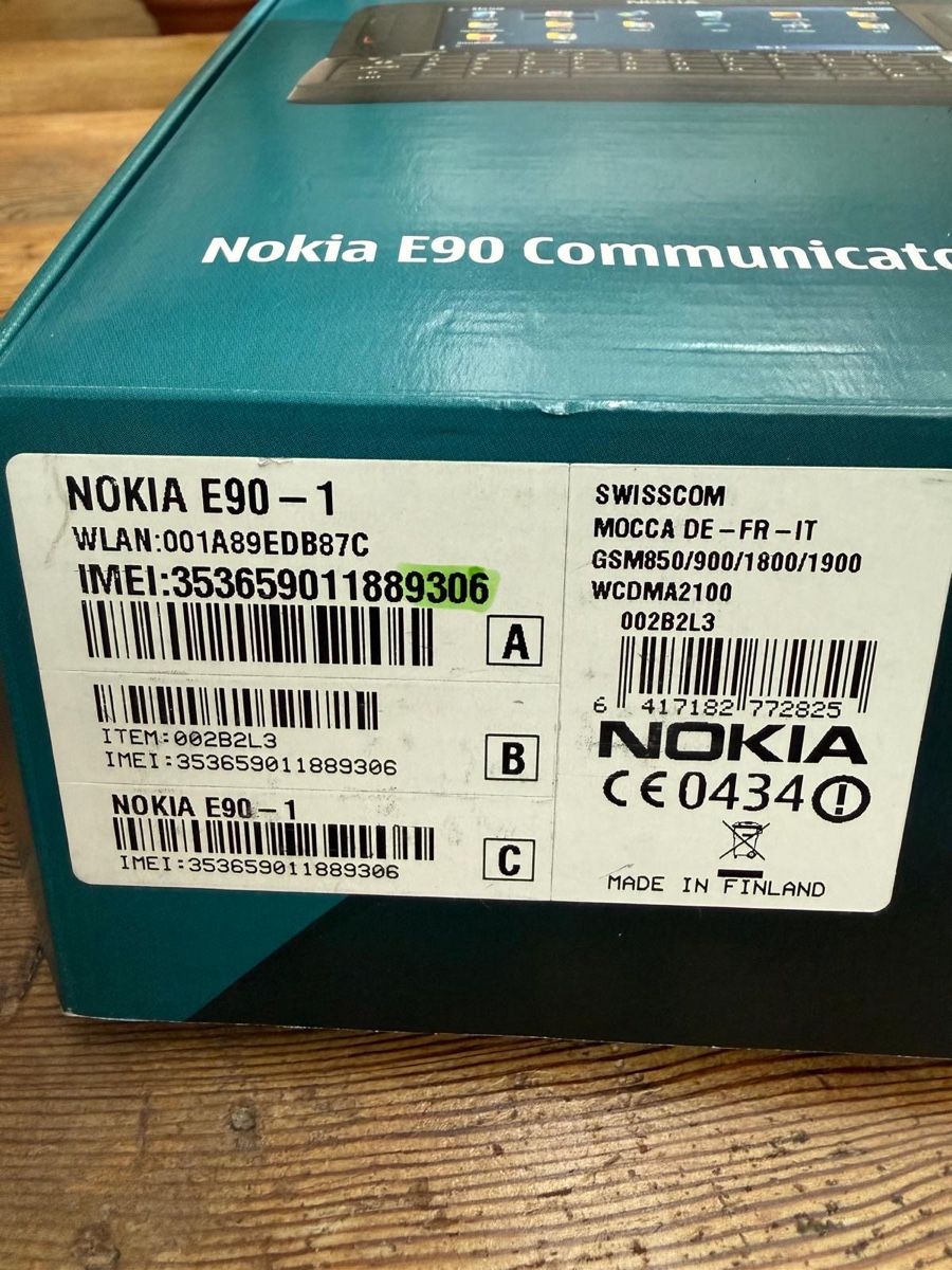 Nokia Handys / Smartphones: Nokia E90-1 Communicator – Neu (gemäss Beschreibung) aus Zürich von tat_szj2 1