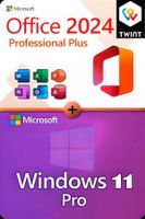 Microsoft Windows 11 Pro & Office 2024 Professional Plus