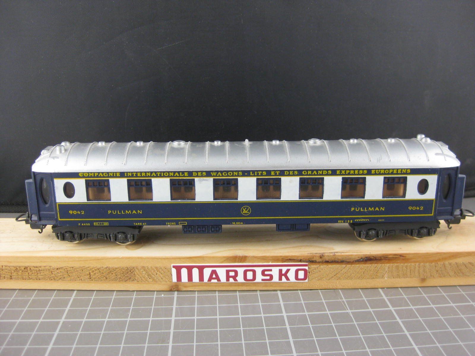 Lima Modellini di ferrovie: Lima Orient-Express Pullman Wagen, mit OVP, H0, DC – Usato da Malters venduto da Marosko 1