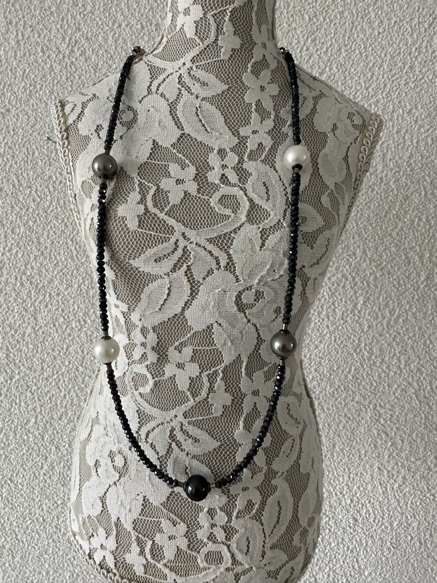 Ketten: Wunderschöne Edelstein-Perlenkette – Neu (gemäss Beschreibung) aus St. Margrethen SG von Leila026