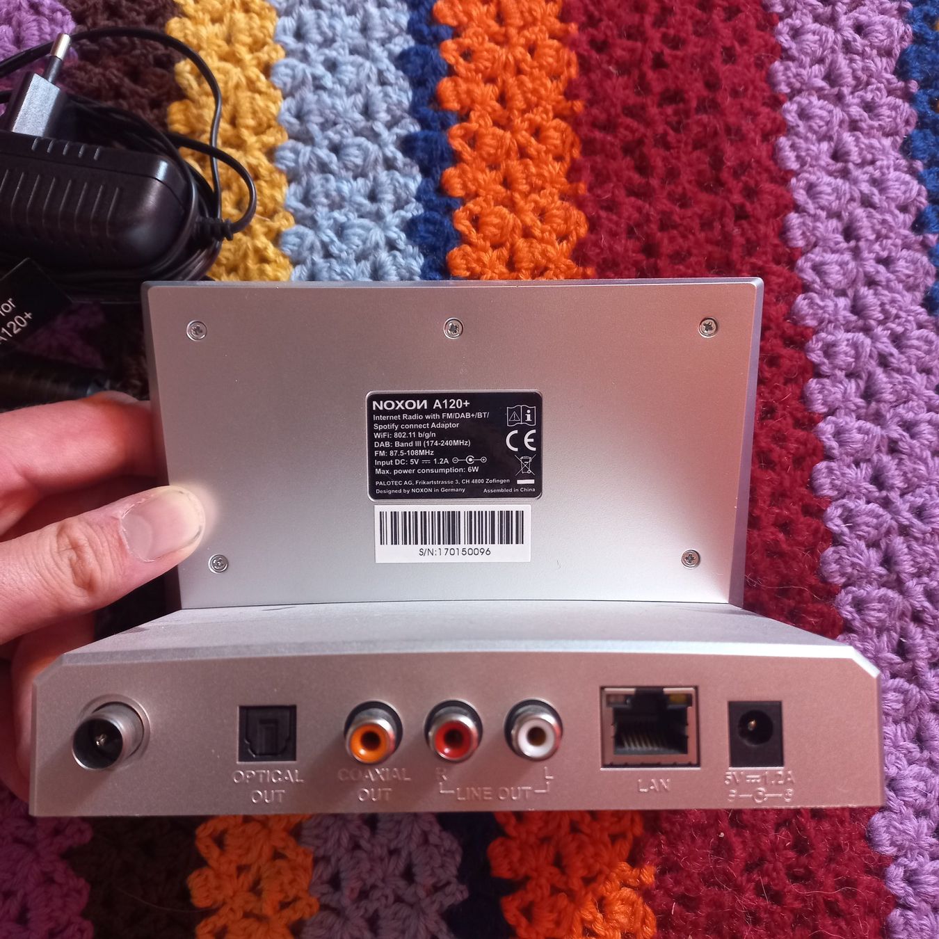 Radio: Noxon A 120+ silber Audio Adapter, (Internet-)Radio Tuner – Usato da Niederhelfenschwil venduto da ManuelSedan 1