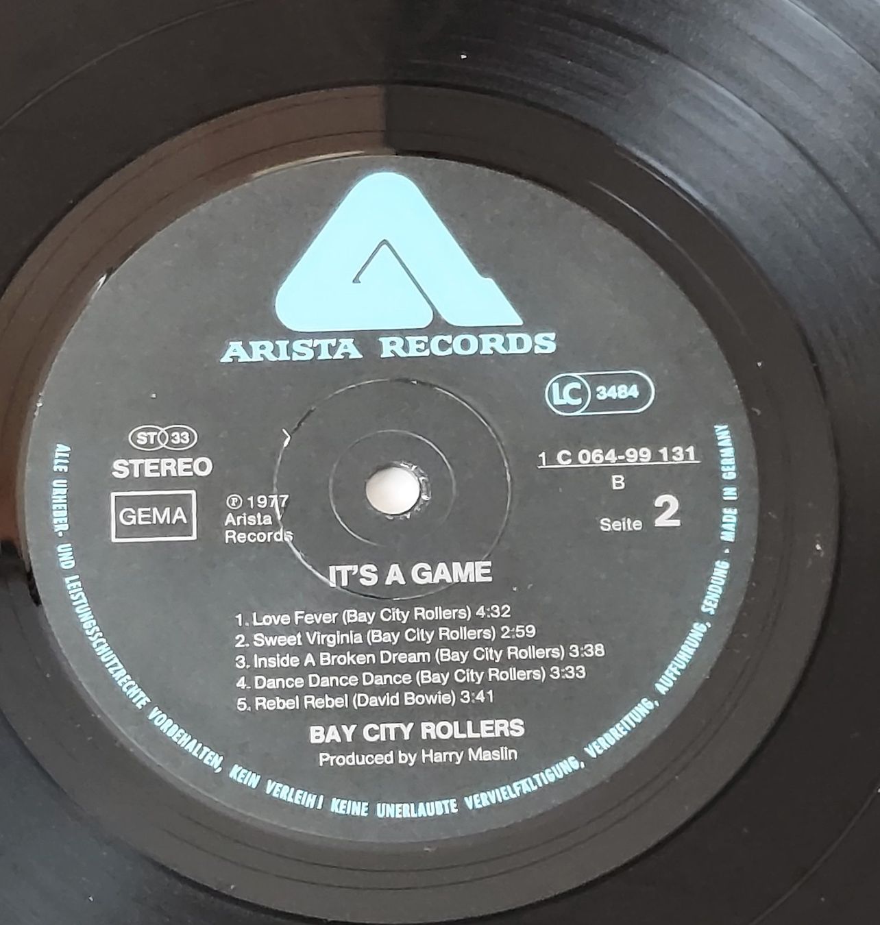 Dischi in vinile: LP - BAY CITY ROLLERS - IT'S A GAME – Usato da Steckborn venduto da Quo7 4