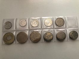 Sammlung Münzen und Jetons guter Zustand