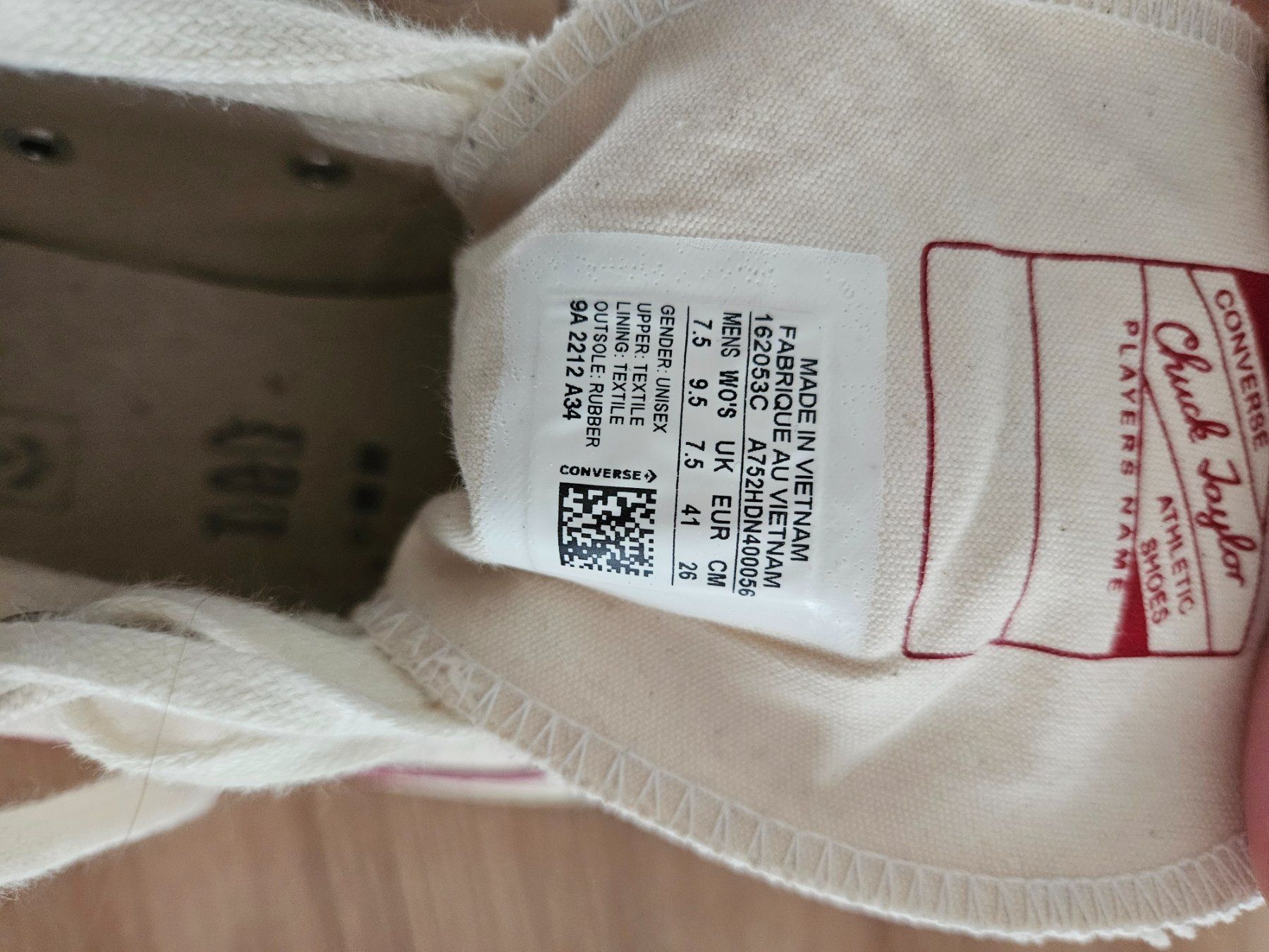Converse Herrenschuhe: Converse Chuck Taylor All Star High Creme Grösse 41 – Gebraucht aus Dübendorf von ciindarxlla 3