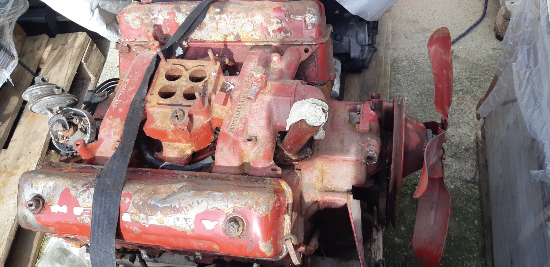Ford Motori: Ford V8 Mercury 1956 Y Motor 292 oder 312 – Usato da Siselen BE venduto da saradiva2015