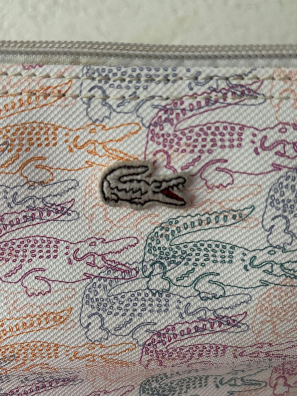 Lacoste Taschen für Damen: Lacoste sac crocodile multicolore – Gebraucht aus Nyon von man_8pzr 3