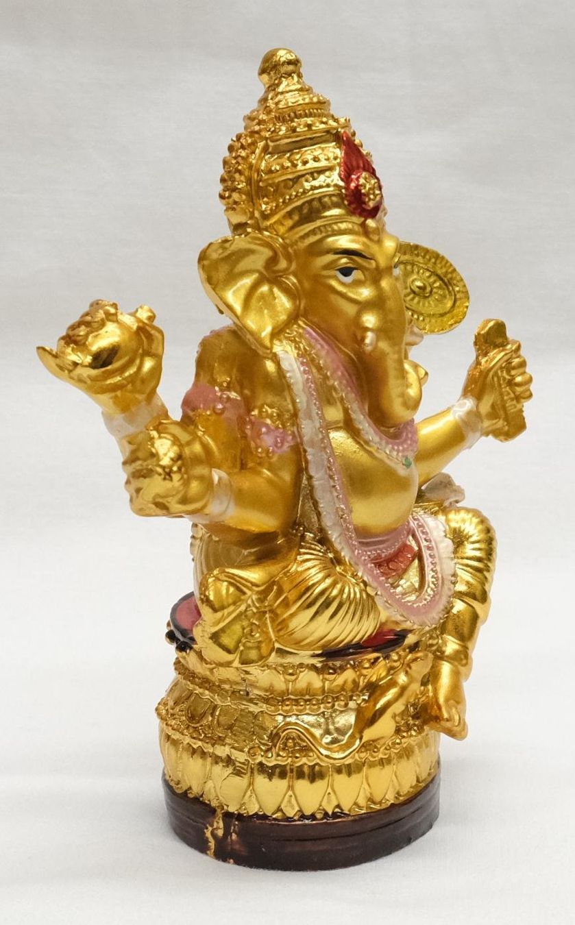 Sculture & Statue: Ganesh Statue, indische Gottheit mit Elefantenkopf – Nuovo (secondo la descrizione) da Zürich venduto da Masala-Oase 6