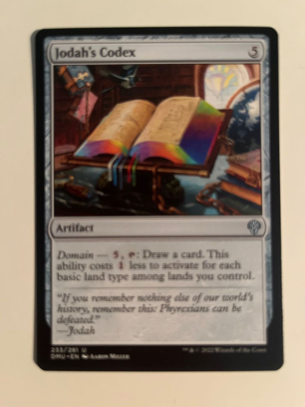 Magic The Gathering Carte collezionabili: 1 x Jodah's Codex - Magic: The Gathering - MtG – Usato da Kriens venduto da Shadi1980