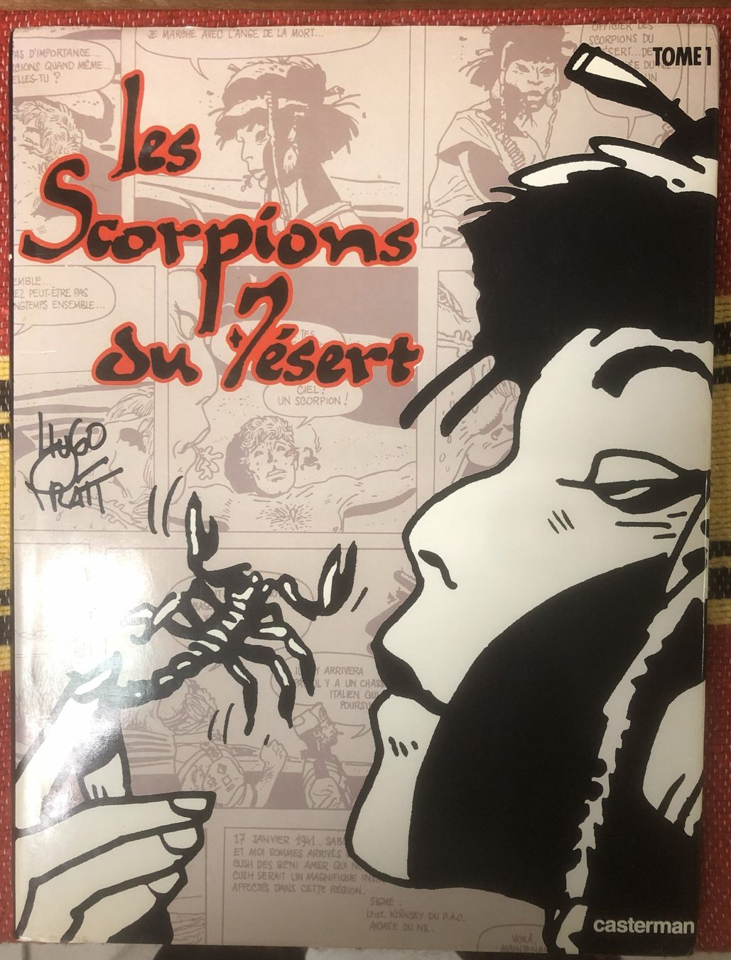 Fumetti: Hugo Pratt: "Les Scorpions du désert" – Usato da Bôle venduto da nic_7cxp