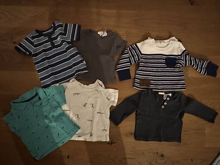 Kleiderpaket Baby Shirts Jungen 50-62