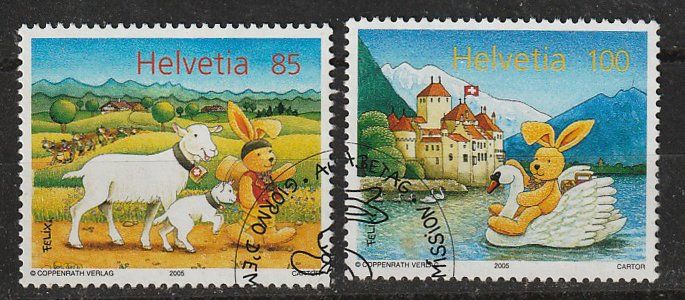 Tutti i francobolli: 2005 Serie Sondermarken Felix ETS – Usato da Arlesheim venduto da gaugi43