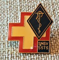 L215 - Pin Schweiz Militär Armee Sanität Doktor SMSV SSTS