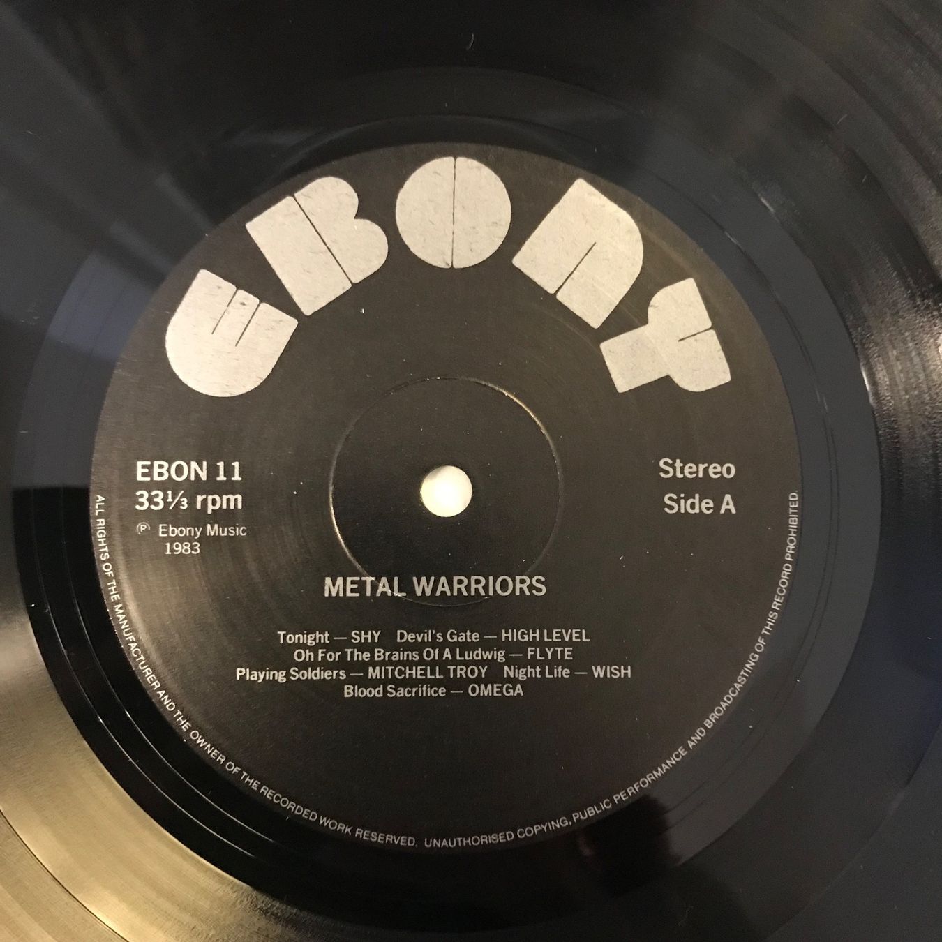 Dischi in vinile: Metal Warriors - Comp. – Usato da Aesch BL venduto da BlueMusicRecords 2