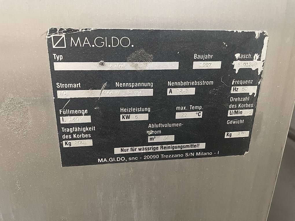 Lavatrici: Teilewaschanlage von Magido – Usato da Schafisheim venduto da Dein-Solar 1