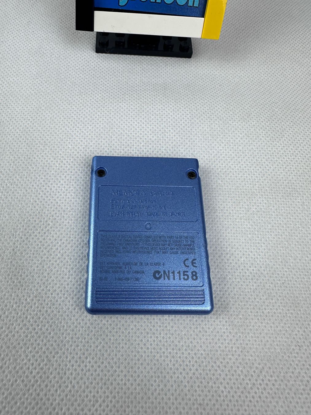 Sony Memory unit & Memory card: Playstation 2 PS2 original Memory Card Aqua Blue – Usato da Kappel SO venduto da MyFunBox 1