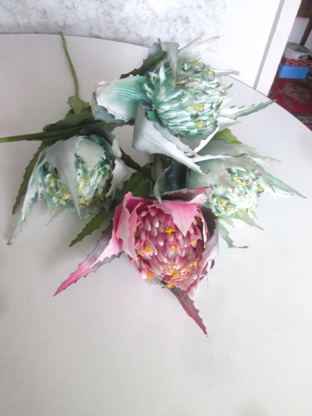 Piante & sementi: 10 Stiele künstlicher Blumen – Usato da Sementina venduto da babucia 4