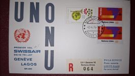 Swissair Geneve - Lagos 02.04.1974