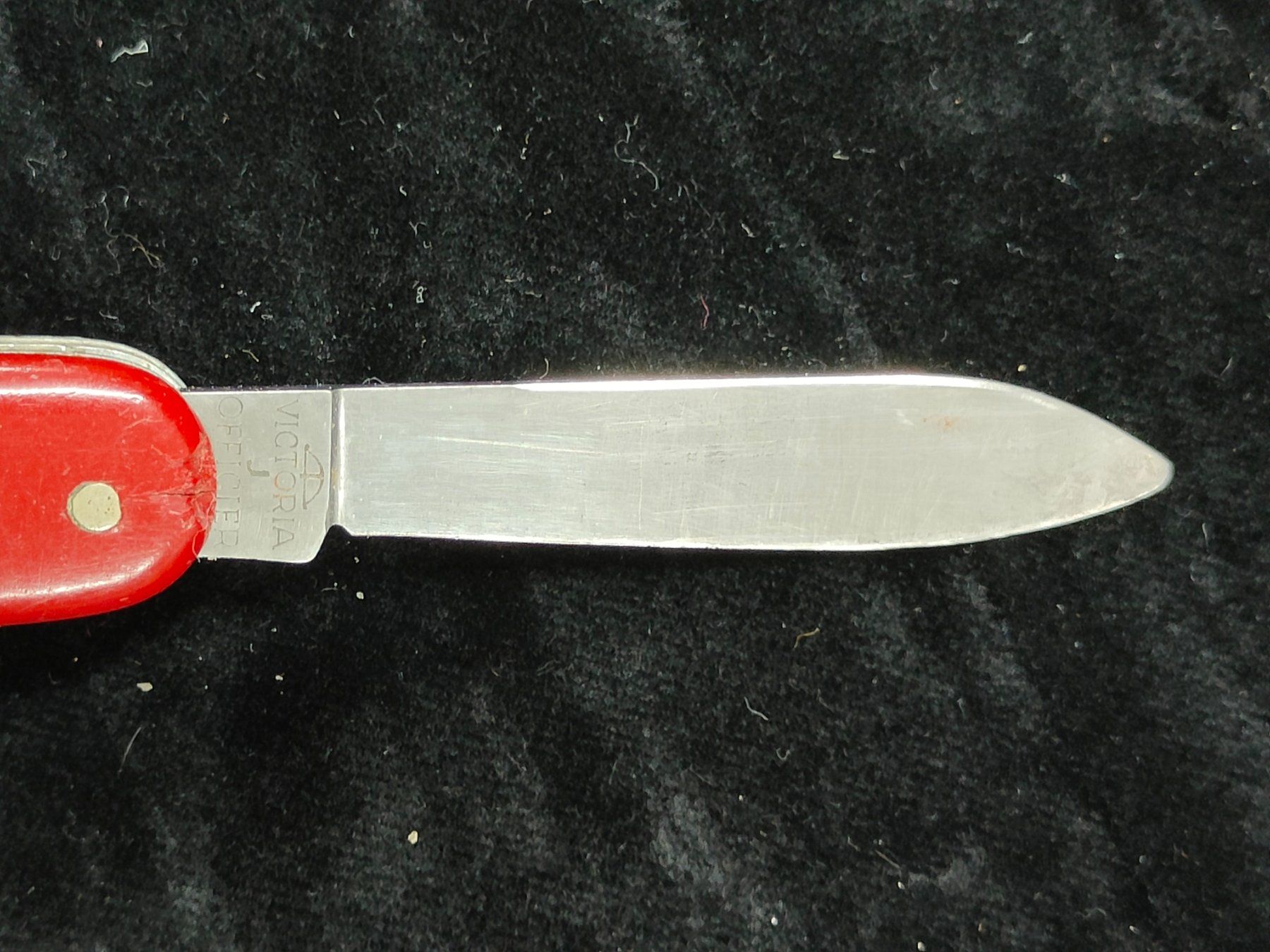 Victorinox Coltelli tascabile: Original Schweizer Offiziersmesser rot, VICTORINOX – Usato da Bauma venduto da SwissMilitaria 6