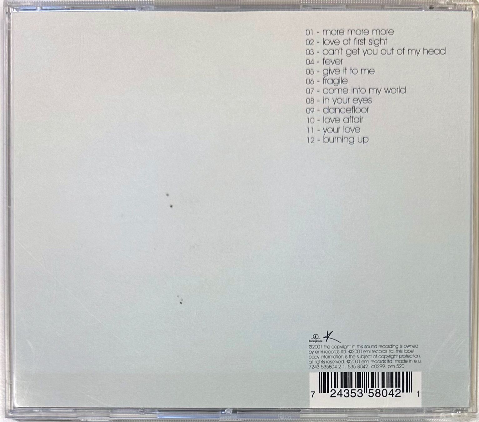 CD: Kylie Minogue - Fever – Usato da Martigny venduto da jereq 1