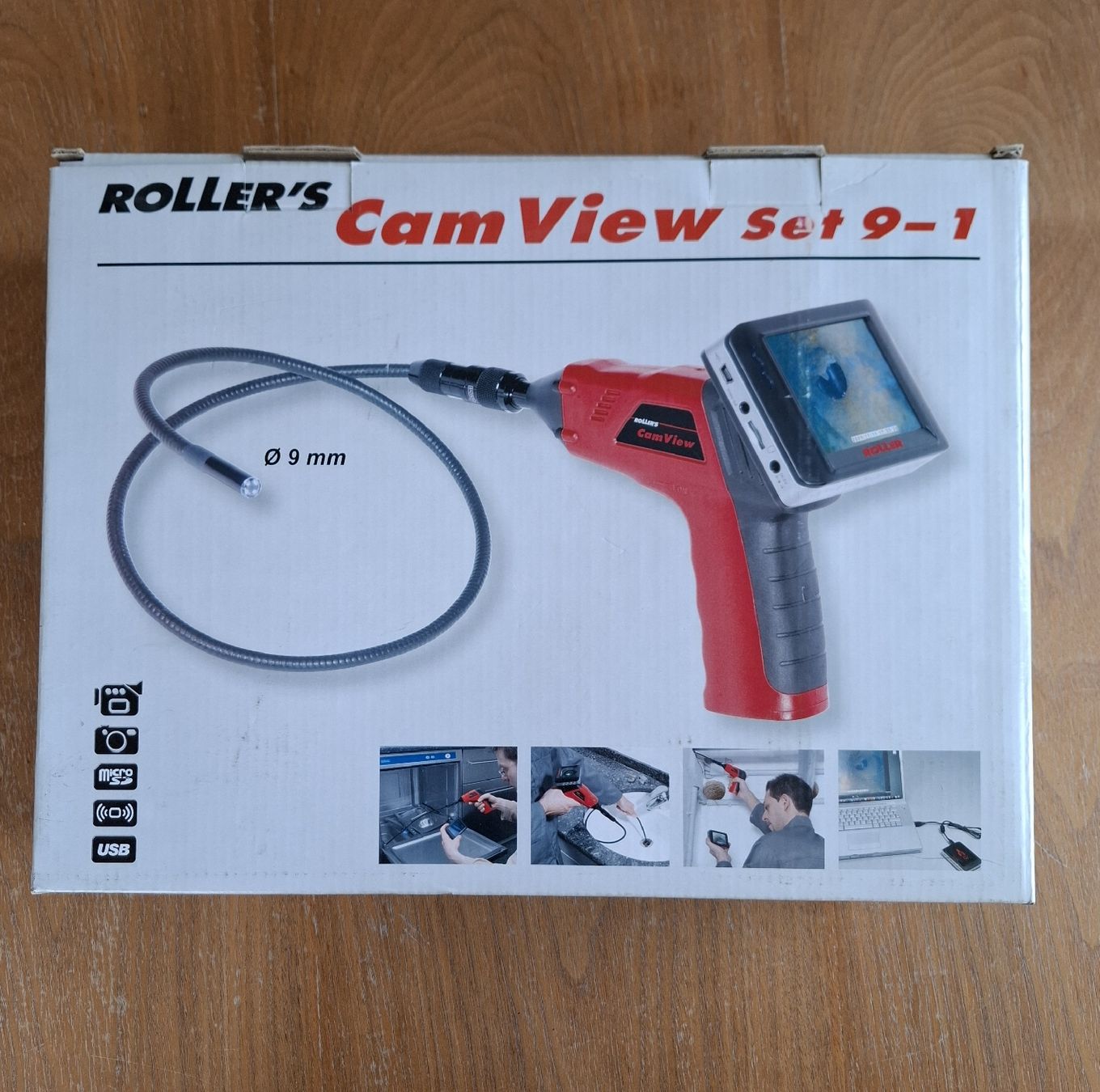 Fotocamera: Rohrkamera / Kamera Endoskop - Roller CamView Set 9-1 – Nuovo (secondo la descrizione) da Reinach BL venduto da HT20 6